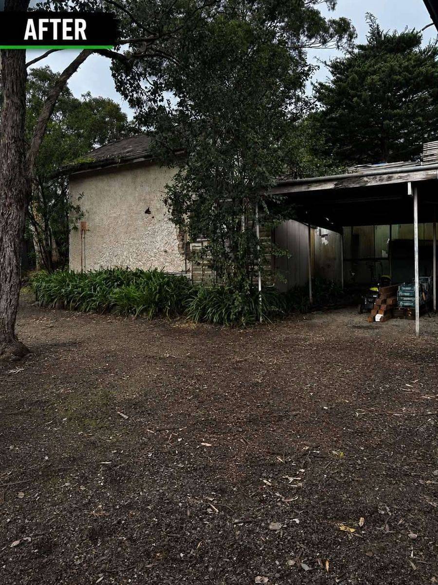 Cleared property